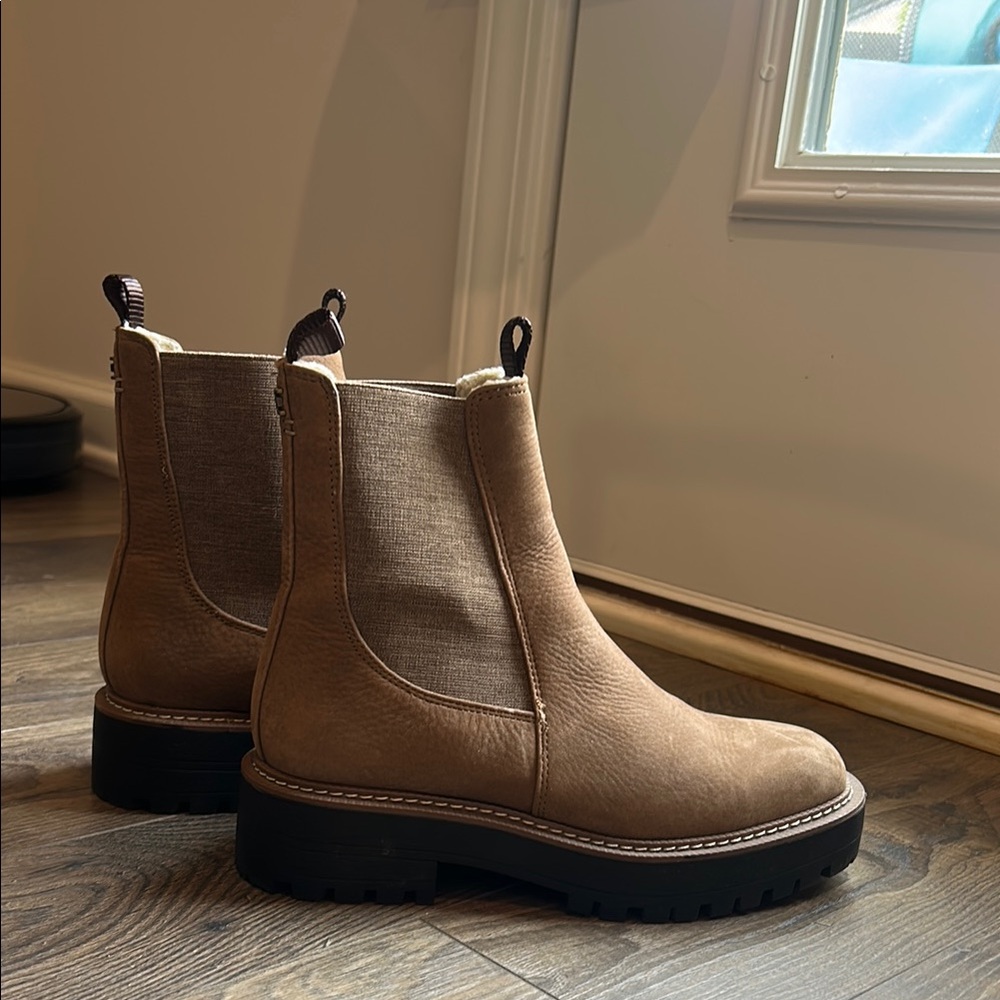 Sam Edelman brown ankle boots